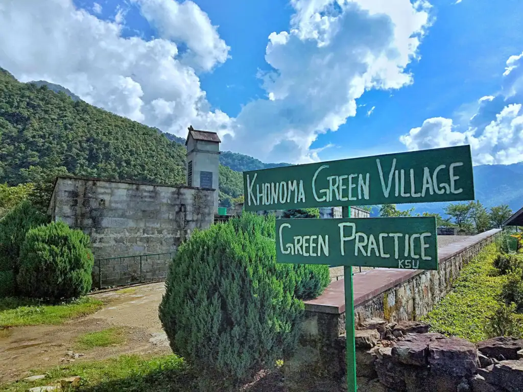 Khonoma green village in Nagaland